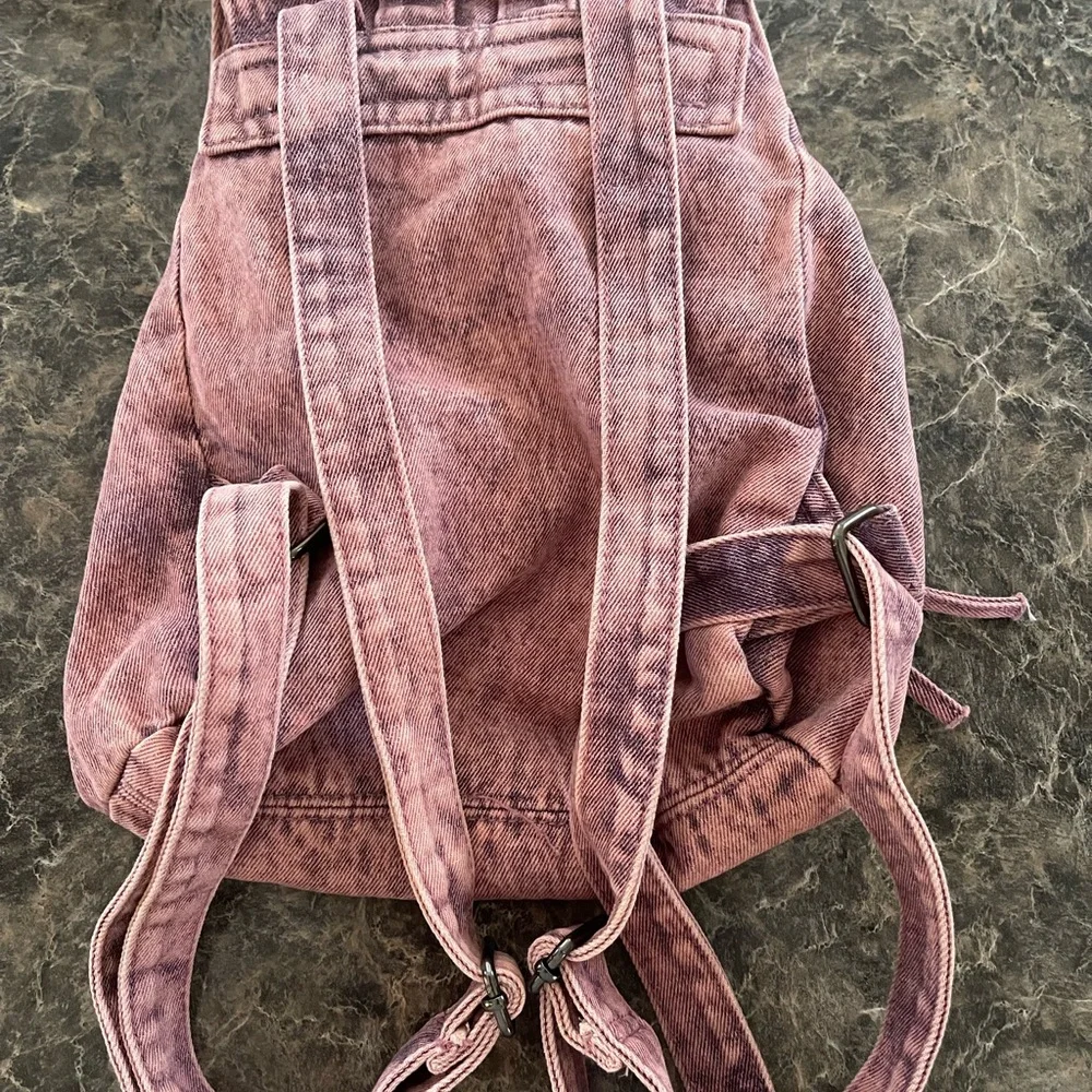 Denim Mini Backpack - Picture 3 of 3